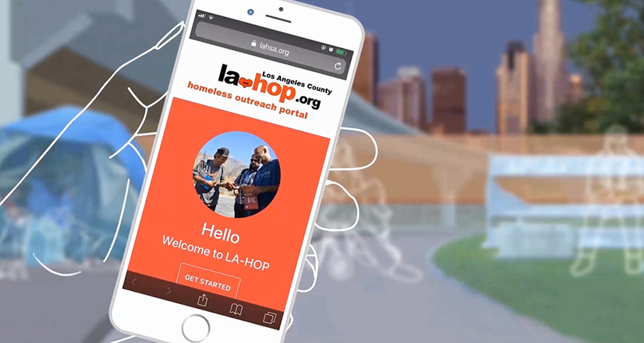 Visit la-hop.org to submit homeless outreach requests.