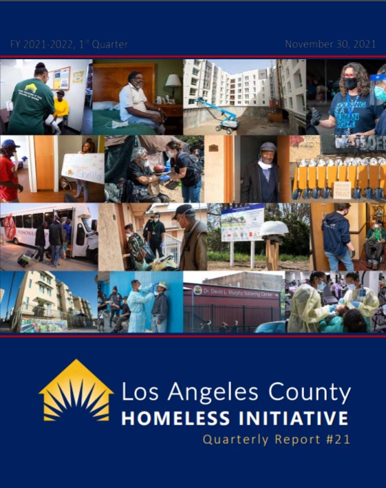 Quarterly Report 21 - LA County Homeless Services & Housing