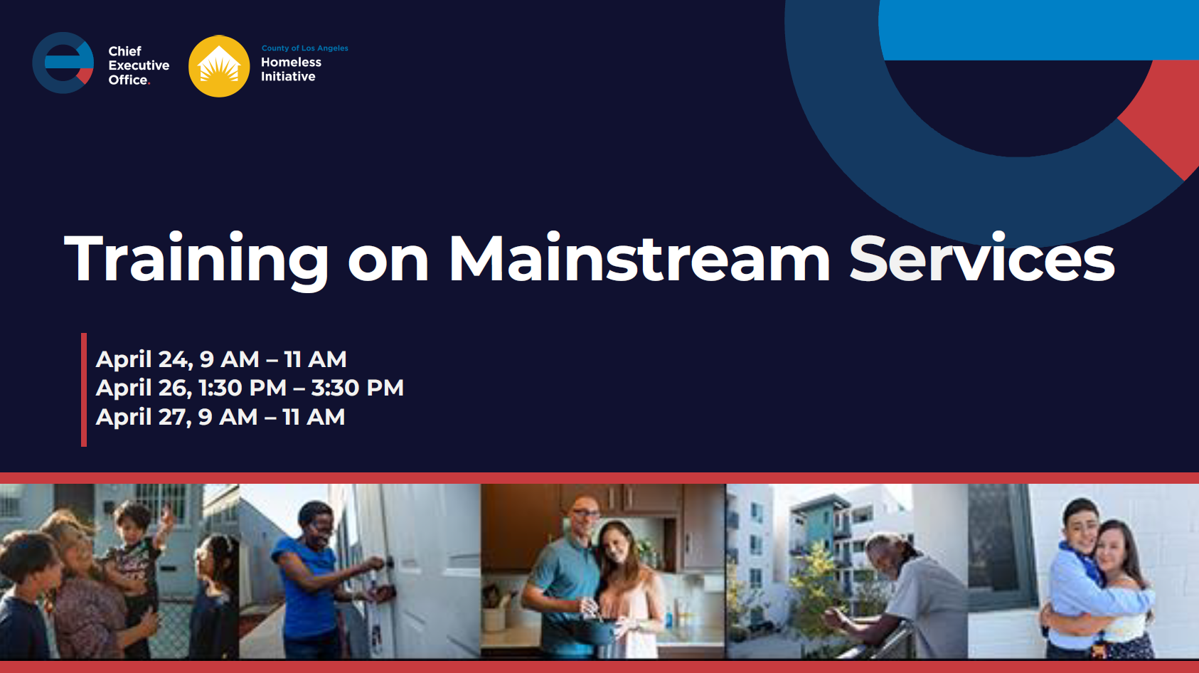 Training session on mainstream services for homelessness support, featuring diverse participants engaged in community outreach.