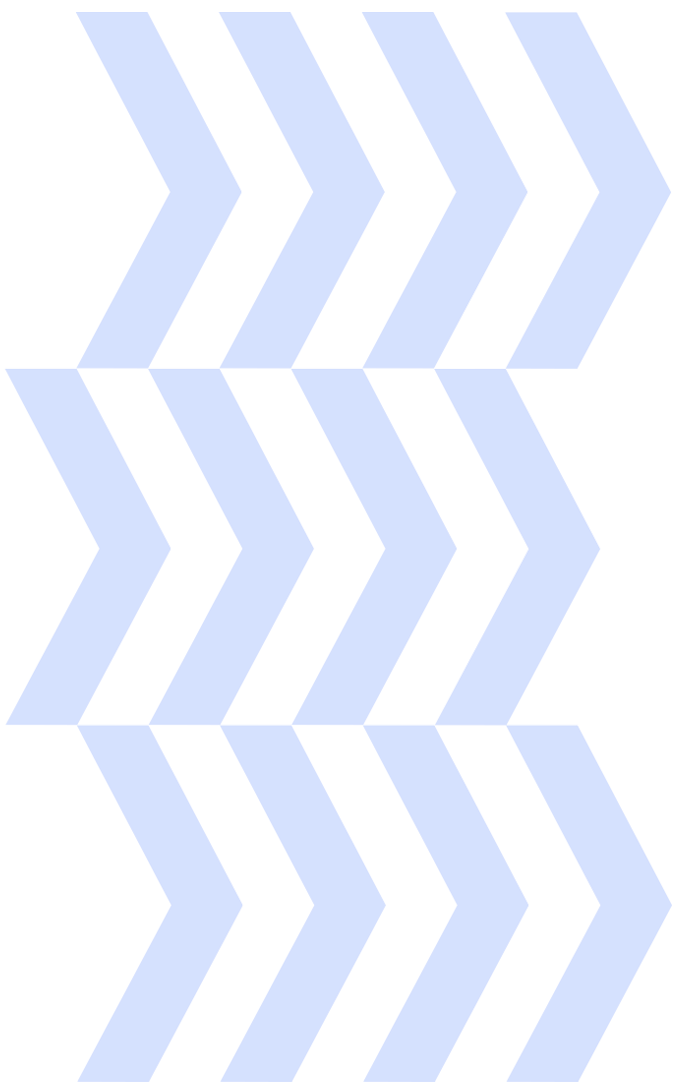 A series of blue arrows pointing right, symbolizing progress and pathways toward housing solutions for the homeless.